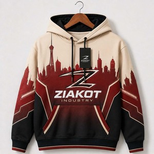 Wholesale Pakistan Ziakot Industry Custom Stitched Camo <b>White</b>-Black 3D Sports Pullover <b>Sweatshirt</b> Salute To Service Hoodie - Product Image 2
