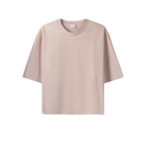 Camisetas de Hombre 100% Algodón, Corte Cuadrado, Cuello Redondo, Costuras en Contraste, Directamente del Fabricante - Product Image 1