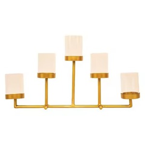 Antique Polish Metal Tealight Candle Holder Diwali Decoration Candle <b>Stand</b> Festive Decor - Product Image 1