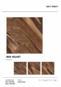 Baldosas de Porcelana Pulida con Acabado de Alto Brillo de 60x60cm 600x600mm para Espacios Interiores de Lujo y Arquitectura Moderna - Product Image 3