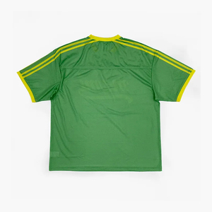 Camiseta de Fútbol Deportiva para Hombre, Verde, de Malla, Corte Cuadrado, 220 g/m², 100% Poliéster, Secado Rápido, Transpirable, Cuello en V, Manga Corta - Product Image 2