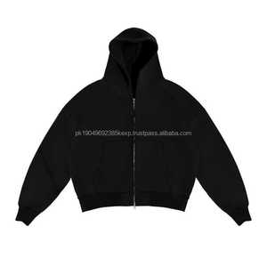 ชุดวอร์มสเวตเตอร์แบบไม่มีซิปมีฮู้ดสำหรับผู้ชายชุดวอร์มแนวสตรีทโอเวอร์ไซส์ออกแบบโลโก้ได้ตามต้องการ - Product Image 3