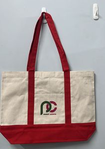 Wholesale <b>Large</b> Size Trader Joe's Colorful <b>Canvas</b> Shopping Tote <b>Bags</b> for Daily Use - Product Image 2