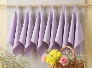 Organic Cotton Woven Eco-Friendly Disposable Kitchen <b>Towel</b> Quick Dry Soft <b>Pink</b> Rectangle for Home Cooking Baking - Product Image 3
