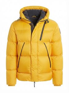 Men's Brown <b>Hooded</b> Polyester Filled Puffer <b>Jacket</b> <b>Fur</b> Trim Breathable Windproof Winter Coat Loose Fit Casual Style Zipper Front - Product Image 5