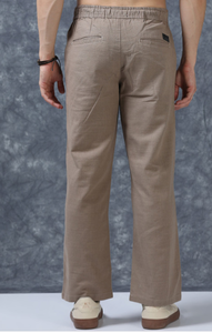 Chemises décontractées confortables et respirantes pour hommes, six poches, col ouvert, manches longues, en sergé de coton uni, pour l'été - Product Image 4