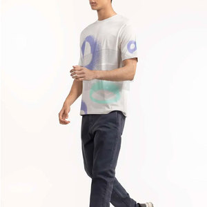 Camiseta Personalizada con Logotipo para Hombre, Ecológica, Transpirable, de Poliéster/Algodón, Opciones de Tallas Grandes, Alta Calidad, Venta al Por Mayor - Product Image 4