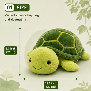 Peluche de Tortuga Marina, Adorable Muñeco de Peluche, Almohada Suave, Juguete Marino para Niños, Regalo, Decoración para Cuarto de Niños - Product Image 4