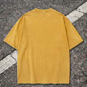Camiseta Gráfica Oversize de Estilo Urbano para Hombre, de Algodón Premium con Estampado Serigrafiado, Casual, Holgada, Estilo Streetwear, con Lavado Ácido - Product Image 6