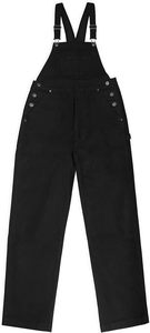 Combinaison en jean noir taille haute pour femme, couleur unie, longueur intégrale, décontractée, respirante, à porter toute l'année - Product Image 4