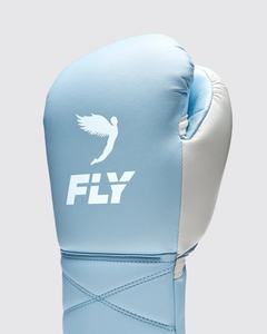 Gants de boxe Fly Super Lace Pro X 2 de haute qualité en cuir de vache véritable pour l'entraînement et le sparring, antidérapants, extensibles et ajustables - Product Image 2