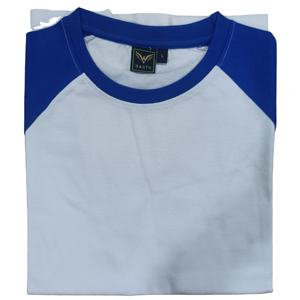 Camiseta de Manga Corta Lisa al por Mayor de 180 Gramos con Contraste de Color Sólido, 100% Algodón Puro, Impresión de Logotipo Personalizado para Hombre, Camisetas Lisas - Product Image 3