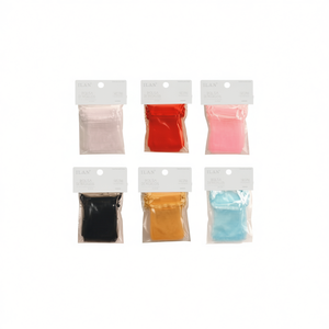 Sacchetti regalo in organza Ilan 10x15cm colori assortiti per bomboniere - Product Image 1
