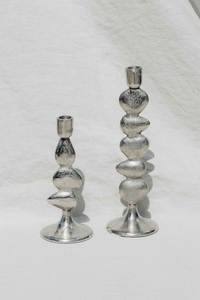 Candelabro de Metal de Lujo con Figura de Animal para Centros de Mesa de Boda, Decorativo, Plateado, con Forma de Caballito de Mar - Product Image 6