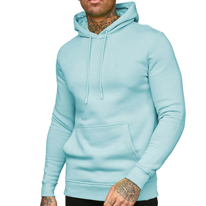 Unisex Custom Design Heavyweight Cotton Plain Hoodie High Quality Fleece Pullover <b>Sweatshirts</b> for Men for Winter - Product Image 1