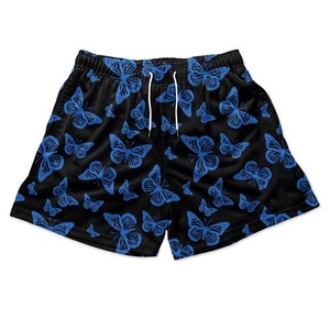 กางเกงบาสเก็ตบอลชาย 6 นิ้ว สไตล์ไฮสตรีท เอวสูง ยางยืด ผ้าฝ้ายผสมโพลีเอสเตอร์ 220 กรัม แห้งเร็ว ระบายอากาศได้ดี รับสั่งทำ - Product Image 1