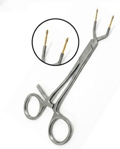 คีมจับรากฟันแบบโค้ง รุ่น Ti-12057 คลาส I ขนาด 14.5 ซม. ยี่ห้อ Keramo Grip Surgical Sources Industries ทำจากสแตนเลสสตีล - Product Image 6