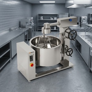 Chaudière à vapeur rotative à induction Amicook 380V/440V, modèle robuste, élégant, étanche, fiable, pour mijoter et faire bouillir à l'eau. - Product Image 1