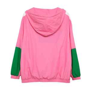 New Style Casual Hooded Waterproof <b>Jacket</b> With Elastic Waist Lightweight Polyester Nylon Anti Bacterial & Eco Friendly - Product Image 5