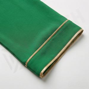 ชุดเดรสแขนยาวสไตล์คุณภาพสูงสำหรับผู้หญิง เปิดด้านหน้าแบบอาบายะห์ แฟชั่นมุสลิม เสื้อผ้าสุภาพสตรีทันสมัย สีสันปรับแต่งได้ - Product Image 5