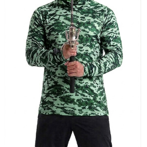 Sudadera con capucha de pesca de manga larga con protección UPF 50 y estampado por sublimación personalizado para hombre, ropa de exterior con estampado personalizado para hombre, sudadera con capucha de pesca. - Product Image 5