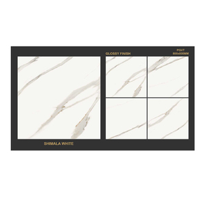 Azulejos de porcelana pulida de diseño moderno 800x800 Función de ladrillo refractario de tamaño cuadrado grande para pisos de casas y hoteles - Product Image 3