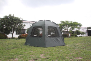 เต็นท์แคมป์ปิ้ง CAMPTOWN Sunset 380 รุ่น Construction Based Need ดีไซน์โดมสีเขียว สำหรับ 6-8 คน ผลิตจากโพลีเอสเตอร์ กันฝน ใช้กลางแจ้ง เหมาะสำหรับครอบครัว - Product Image 3