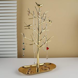 Support à bijoux en forme d'arbre, organisateur de bijoux en métal, support pour colliers, support pour boucles d'oreilles, support pour bracelets - Product Image 5