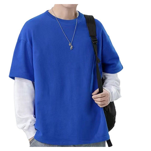 เสื้อยืดสีเขียวทรงโอเวอร์ไซส์แบบยูนิเซ็กซ์ แขนยาวสีขาว คอกลม ทรงลำลอง ผ้าเจอร์ซีย์ 300 GS ผ้าฝ้าย 100% เป็นมิตรกับสิ่งแวดล้อม ระบายอากาศได้ดี - Product Image 5