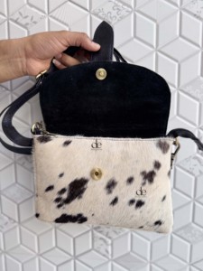 Nouvel Arrivage Sac Bandoulière en Cuir de Vachette Style Western, Sac à Main Élégant Bohème, Vente Chaude, Pochette Femme Multi-usages - Product Image 5