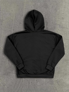 Sweat à capuche streetwear tendance, personnalisable avec étiquette privée, en molleton de coton pour hommes et femmes - Product Image 2