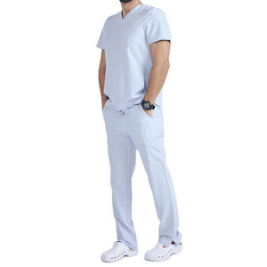 Overol de Trabajo Azul para Hombre, de Poliéster, Resistente al Polvo, Ropa de Trabajo Cómoda - Product Image 4