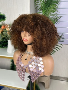 Perruques en cheveux humains Frange Pissy, qualité SDD, sans colle, haute qualité et prix d'usine, nombreuses couleurs disponibles - Product Image 5