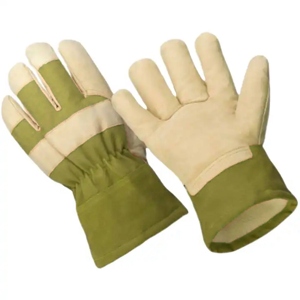 ถุงมือทำงานหนังวัวแท้คุณภาพดีเยี่ยม ทนทาน ป้องกันได้ดีเยี่ยมแบบชาวแคนาดา นุ่ม สบาย ปลอดภัย - Product Image 4