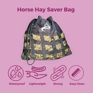 Fournisseur de produits équestres pour chevaux Sac à foin haute résistance 600D Boucles solides Sac à foin étanche pour chevaux à alimentation lente - Product Image 2