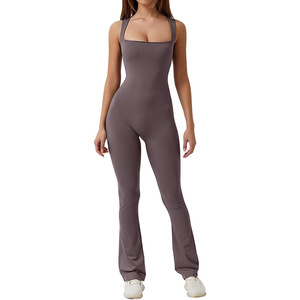 Conjunto de Yoga Deportivo para Mujer, de Alta Calidad, Transpirable, con Cintura Elástica Cruzada - Product Image 4