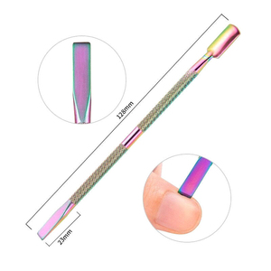 Empujador de Cutículas de Acero Inoxidable de Doble Punta Premium de 130 mm para Manicura y Cuidado de Cutículas a un Precio Razonable - Product Image 6