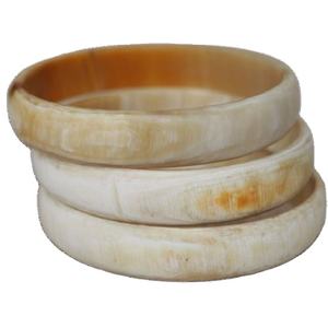 Joyería de mano de moda con cuerno de la mejor calidad, pulseras y brazaletes de cuerno natural, diseño Unisex con joya personalizada, directo desde la India - Product Image 1