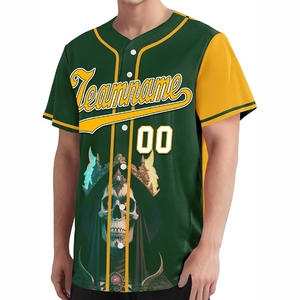 Maillot de baseball sublimé moderne avec tissu performant pour les séances d'entraînement de baseball - Product Image 1