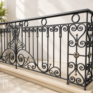 Discover Premium Decorative Wrought <b>Iron</b> Balcony Railing Ideas That Deliver Exceptional Safety and Classic Outdoor Beauty - Product Image 4