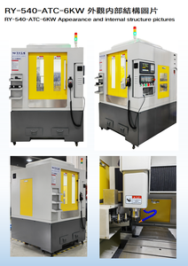 RY-540-3 Gantry Mini CNC Metal <strong>Engraving</strong> &amp; Milling <strong>Machine</strong> Stainless Steel 3-Axis High Productivity - Product Image 3