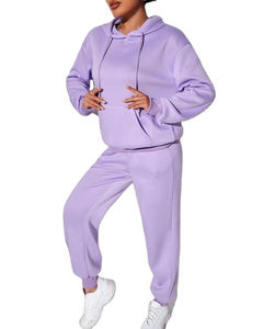 Conjunto Deportivo Informal Ligero de Dos Piezas para Hombre, Sudadera con Capucha de Forro Polar para Invierno, Estilo Urbano Personalizado - Product Image 3