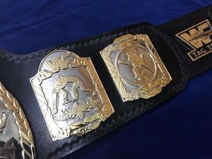 Cinturón de Campeonato de Lucha Libre Personalizado AERO, Hebilla de Aleación de Zinc Chapada en Oro, Diseño Casual Resistente, Longitud Personalizable - Product Image 3