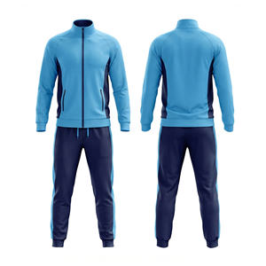 Conjunto Deportivo Sublimado con Logotipo Personalizado, Ropa Deportiva para Hombre, Traje de Entrenamiento para Correr, Transpirable, de Poliéster, Proveedor de Ropa de Gimnasio - Product Image 2