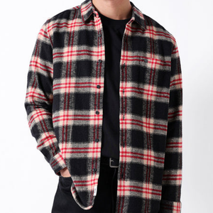 Camisas Completas para Hombre, Lino y Algodón, Manga Larga, Cuello Mandarín, Fabricante Mayorista ODM OEM - Product Image 4