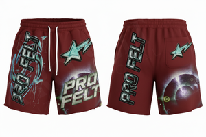 กางเกงขาสั้นแบรนด์เนมผ้าฝ้าย 100% พิมพ์ลายแบบรีดร้อน สไตล์วินเทจ สตรีทแวร์ แฟชั่นสบายๆ ขายส่ง เหมาะสำหรับออกกำลังกาย - Product Image 4