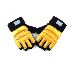 Advanced MMA Weightlifting <b>Gloves</b> Gym Use Non-Slip Half Finger PU Material Protective Training Sparring Gear Flexible Fit Strong - Product Image 4
