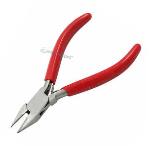 Pince coupante à fil de 115 mm en acier inoxydable avec mâchoires TC, double ressort à lame et poignées en PVC pour la fabrication de bijoux, coupe-fil OEM - Product Image 5
