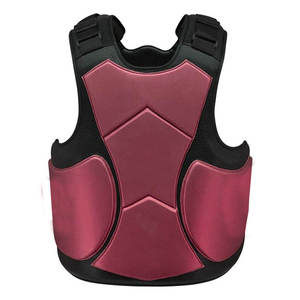 Protège-dents et protège-poitrine en cuir PU de haute qualité, dernier design pour la boxe thaï, le MMA, le karaté et le taekwondo - Product Image 1
