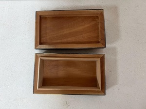 Vintage Hand-Made Natural Water Buffalo Horn Jewellery <b>Box</b>, Horn and Wooden <b>Trinket</b> Jewelry <b>Box</b> - Product Image 5